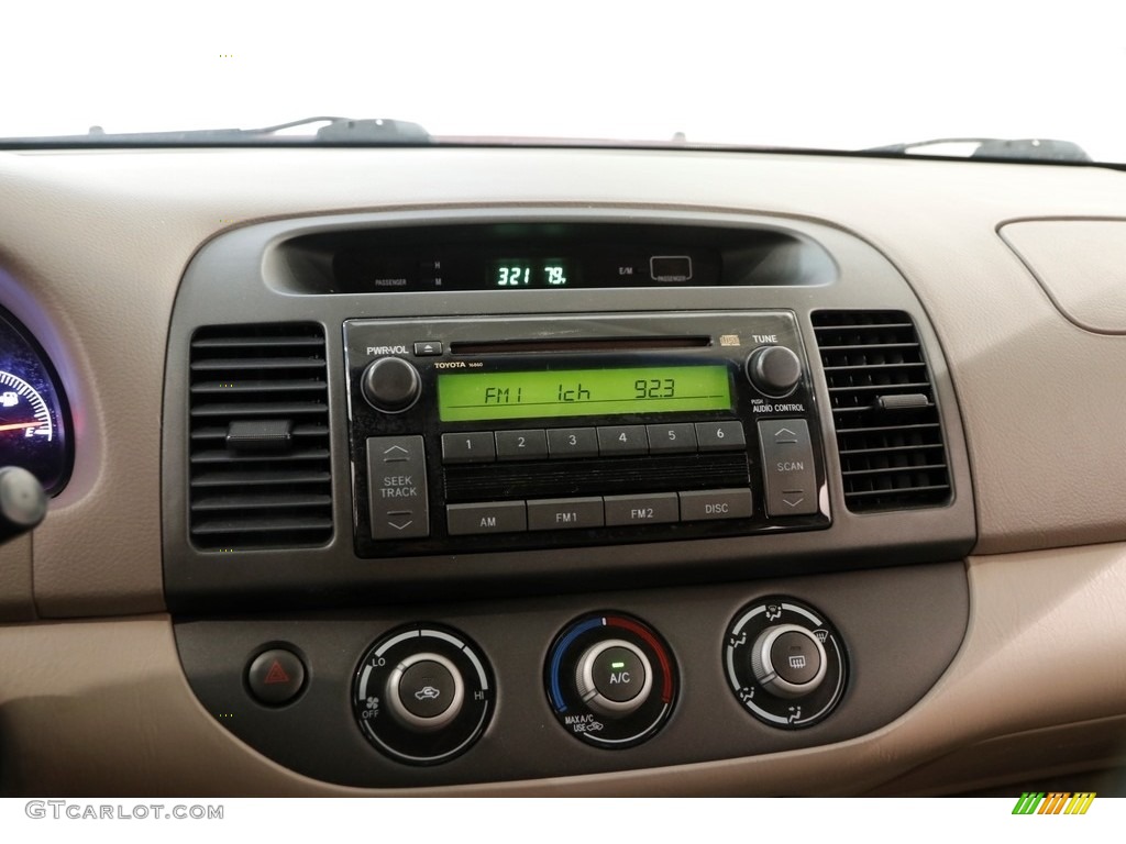 2006 Camry LE - Salsa Red Pearl / Taupe photo #8