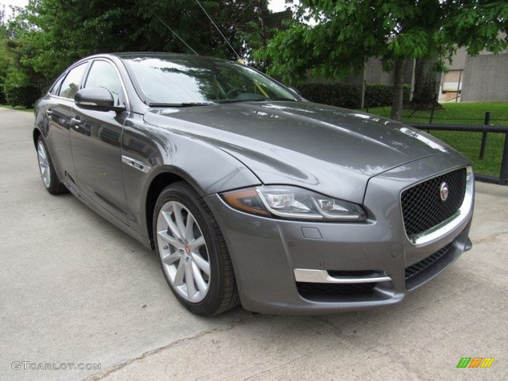 2018 XJ R-Sport - Corris Grey Metallic / Ebony photo #2