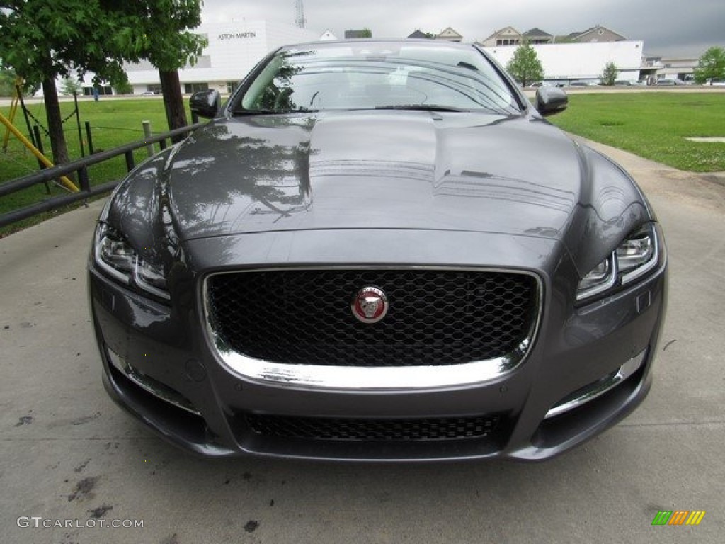 2018 XJ R-Sport - Corris Grey Metallic / Ebony photo #9