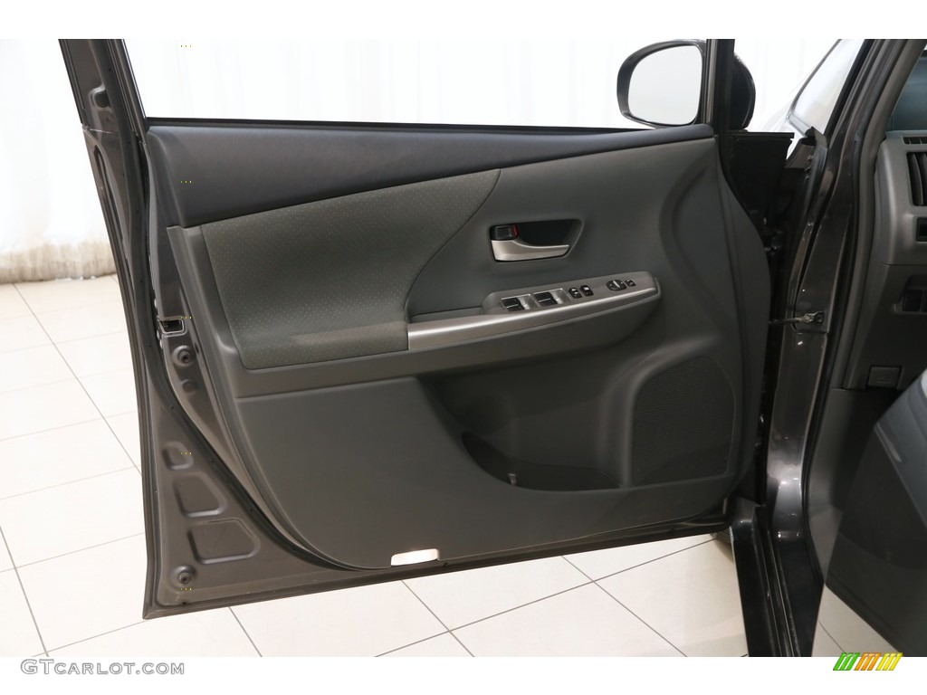 2012 Prius v Three Hybrid - Magnetic Gray Metallic / Dark Gray photo #4