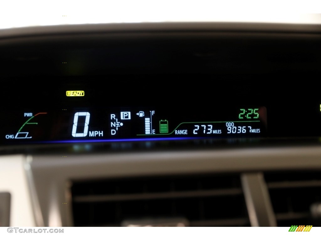 2012 Prius v Three Hybrid - Magnetic Gray Metallic / Dark Gray photo #8