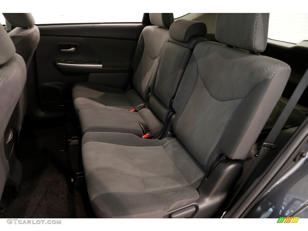 2012 Prius v Three Hybrid - Magnetic Gray Metallic / Dark Gray photo #23