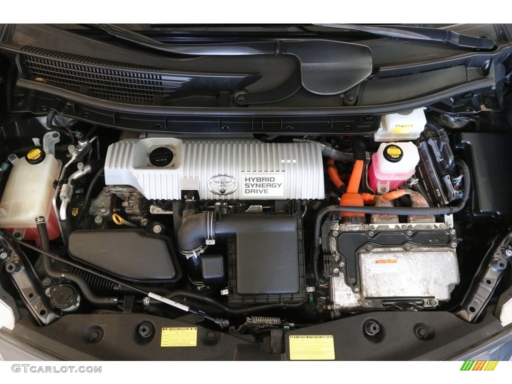 2012 Prius v Three Hybrid - Magnetic Gray Metallic / Dark Gray photo #25