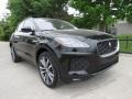 2018 Santorini Black Metallic Jaguar E-PACE R-Dynamic HSE  photo #2