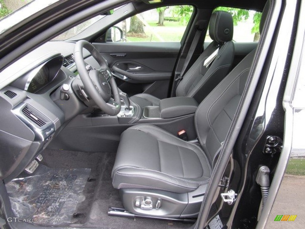 Ebony/Ebony Interior 2018 Jaguar E-PACE R-Dynamic HSE Photo #126786827