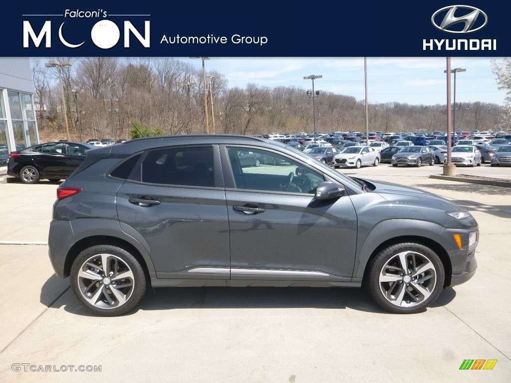 2018 Kona Limited AWD - Thunder Gray / Black photo #1