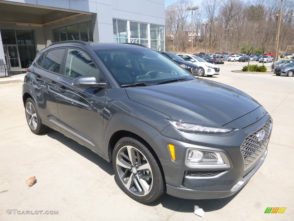 Thunder Gray 2018 Hyundai Kona Limited AWD Exterior Photo #126786932