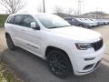 2018 Bright White Jeep Grand Cherokee Overland 4x4  photo #6