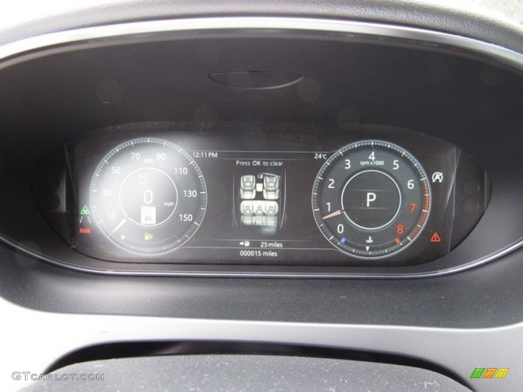 2018 Jaguar E-PACE R-Dynamic HSE Gauges Photo #126787277