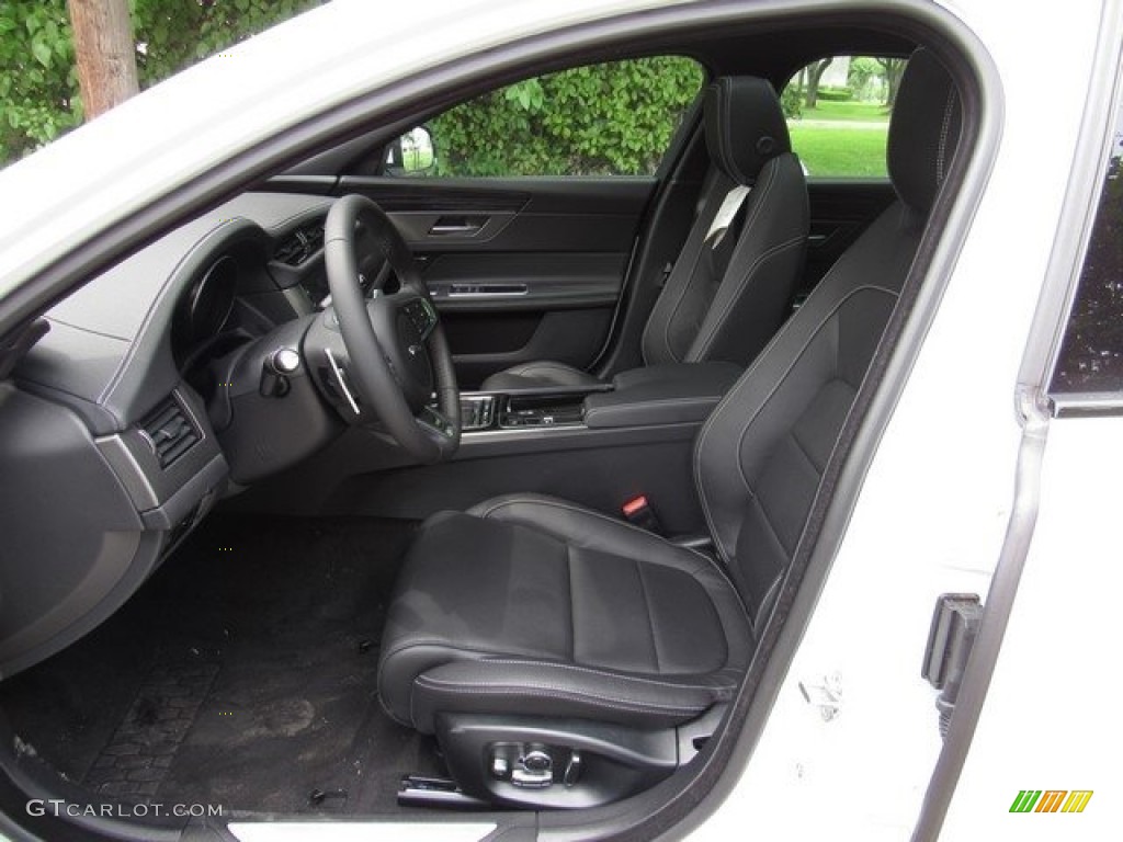 Ebony Interior 2018 Jaguar XF Sportbrake S AWD Photo #126788414