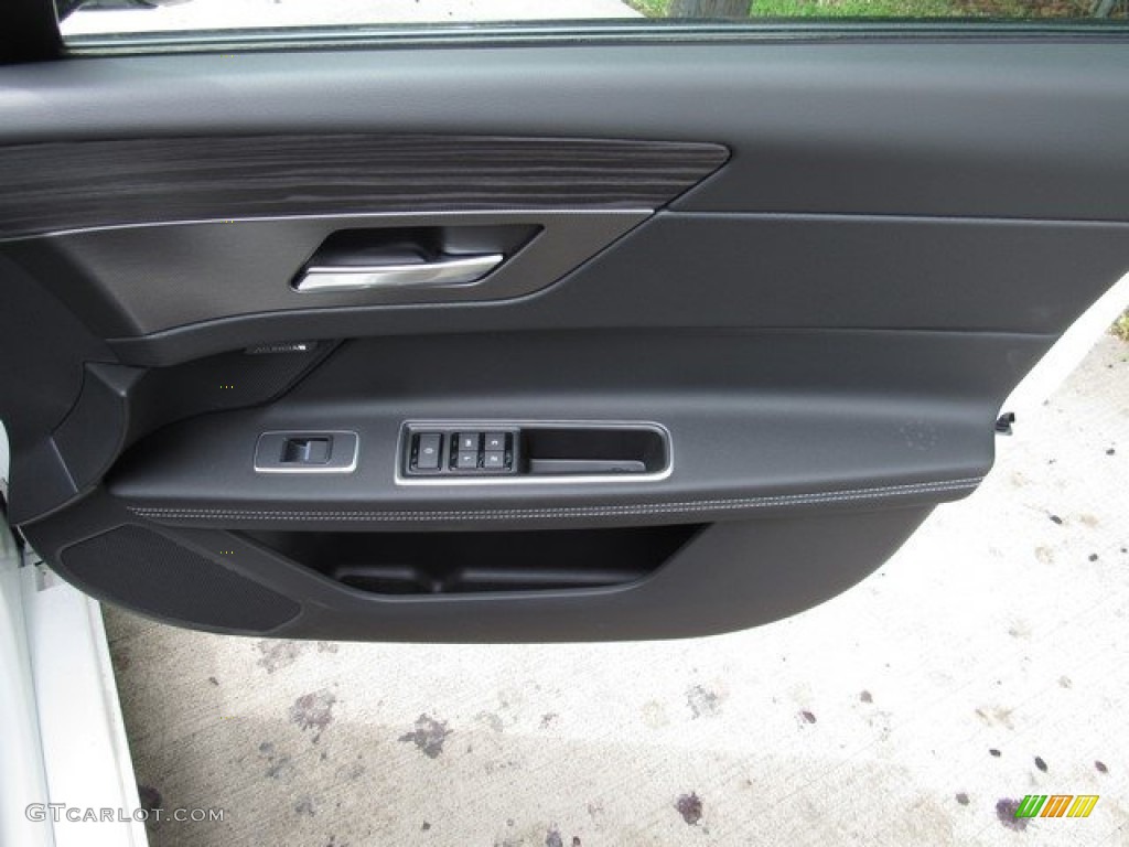 2018 Jaguar XF Sportbrake S AWD Ebony Door Panel Photo #126788621