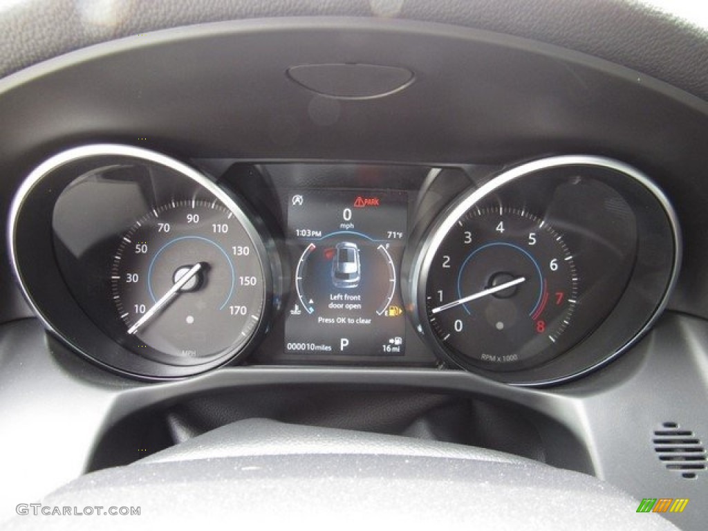 2018 Jaguar XF Sportbrake S AWD Gauges Photo #126788732