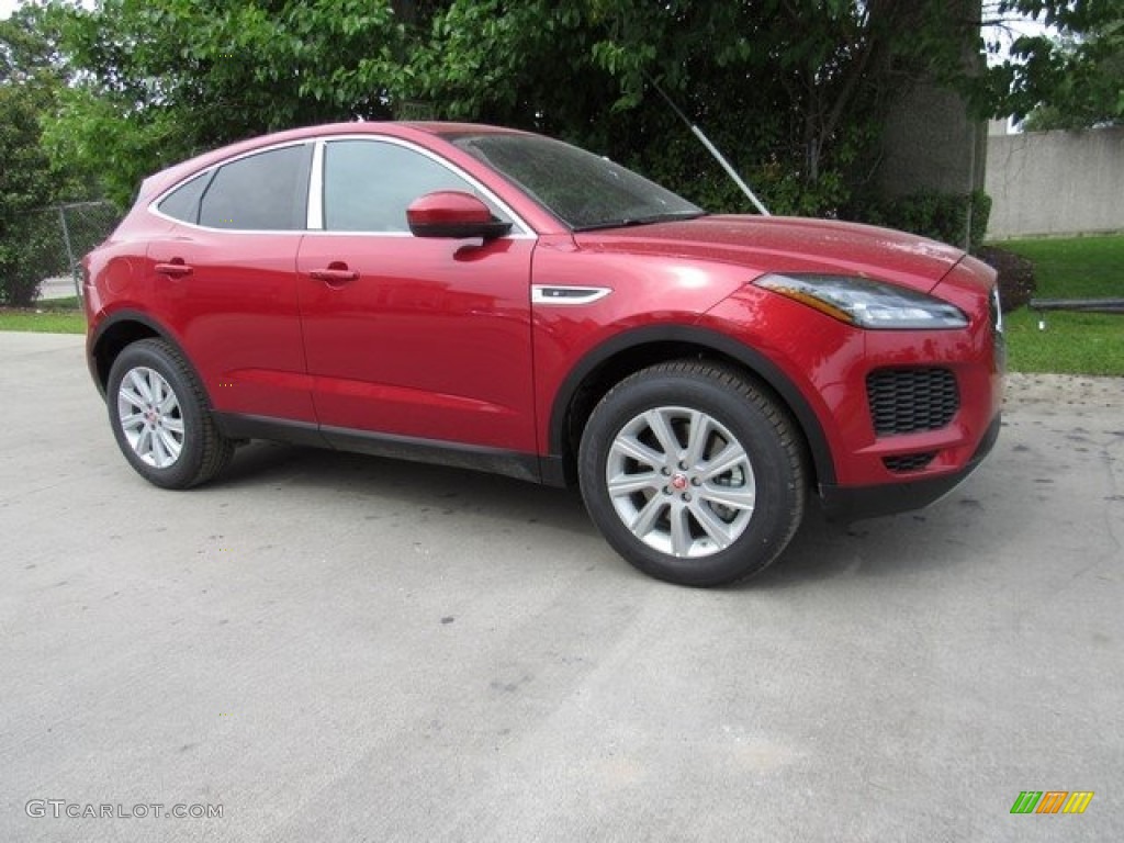 2018 E-PACE S - Firenze Red Metallic / Ebony/Ebony photo #1