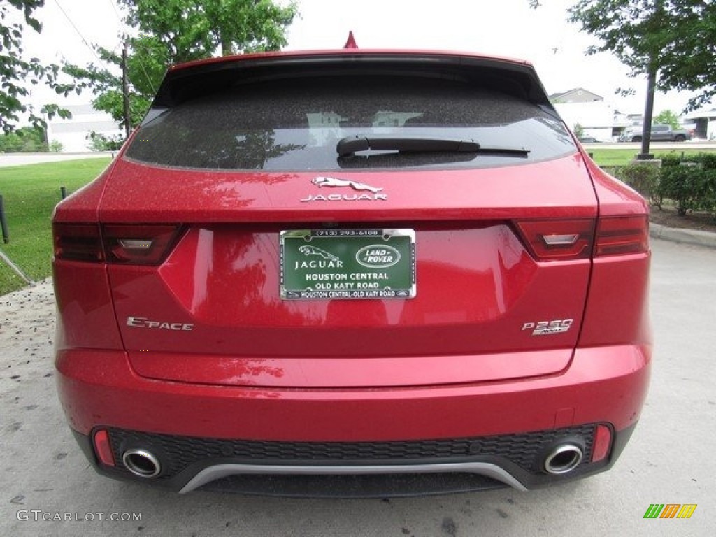 2018 E-PACE S - Firenze Red Metallic / Ebony/Ebony photo #8