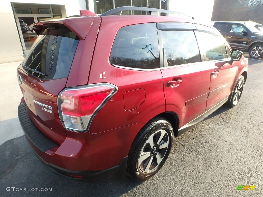 2017 Forester 2.5i Limited - Venetian Red Pearl / Gray photo #2