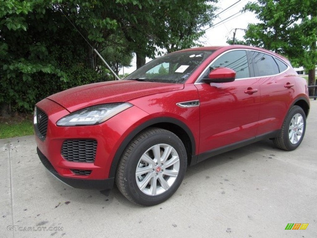 Firenze Red Metallic 2018 Jaguar E-PACE S Exterior Photo #126789569
