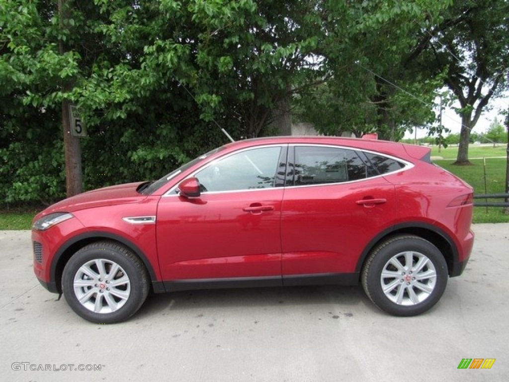Firenze Red Metallic 2018 Jaguar E-PACE S Exterior Photo #126789579