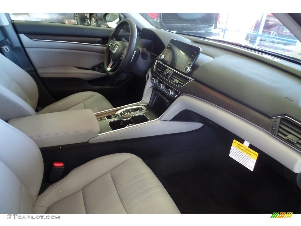 2018 Honda Accord EX-L Hybrid Sedan Gray Dashboard Photo #126791393