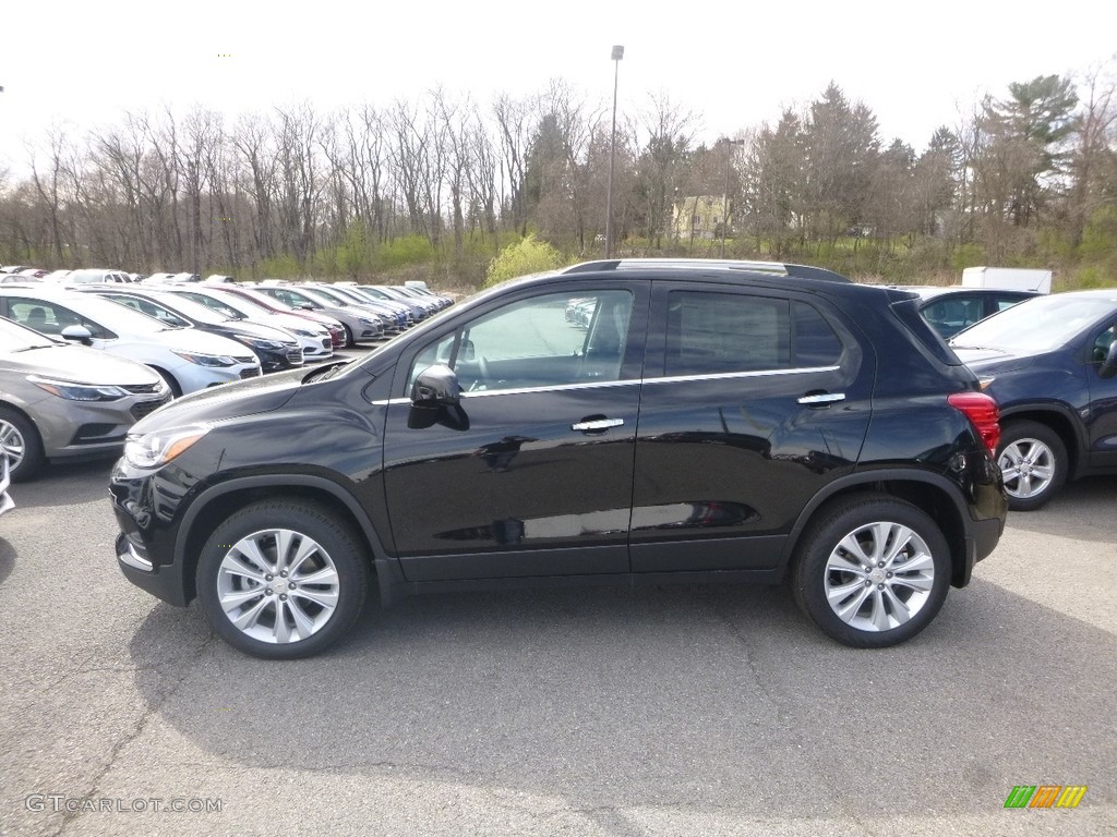 Mosaic Black Metallic 2018 Chevrolet Trax Premier AWD Exterior Photo #126791885
