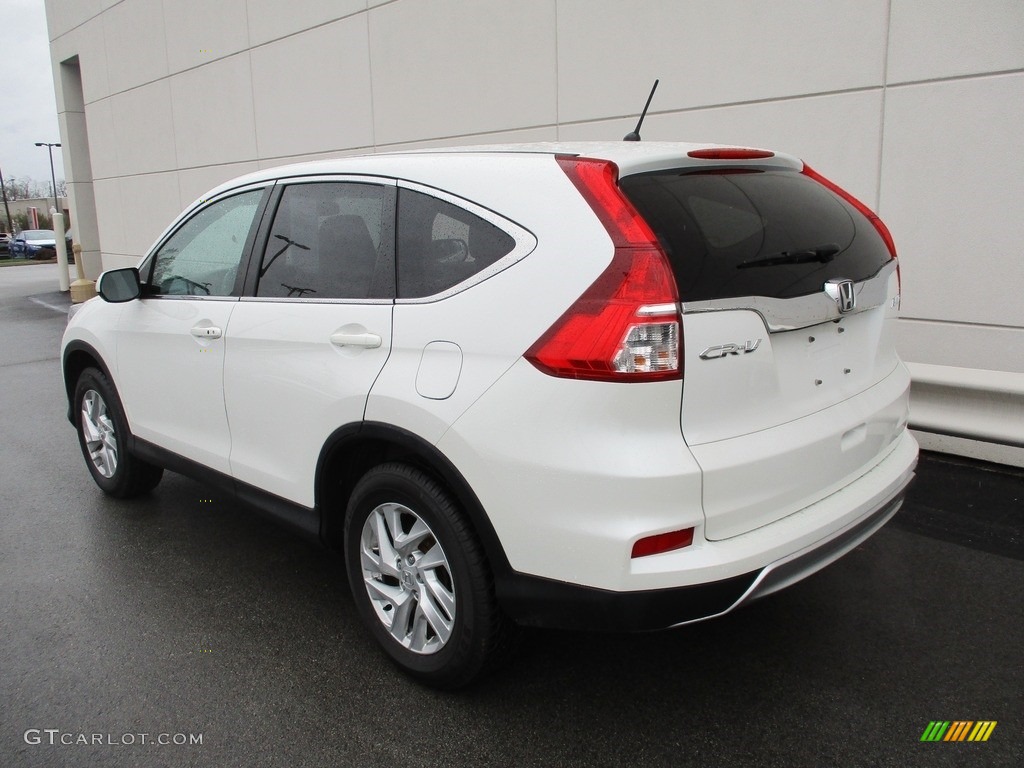 2015 CR-V EX - White Diamond Pearl / Beige photo #3