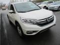 2015 White Diamond Pearl Honda CR-V EX  photo #6