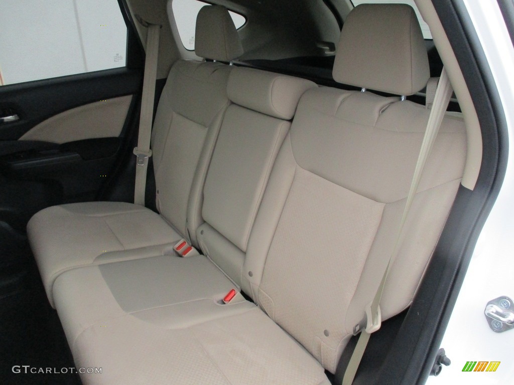 2015 CR-V EX - White Diamond Pearl / Beige photo #12