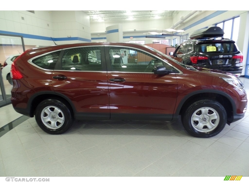 2015 CR-V LX AWD - Copper Sunset Pearl / Black photo #4