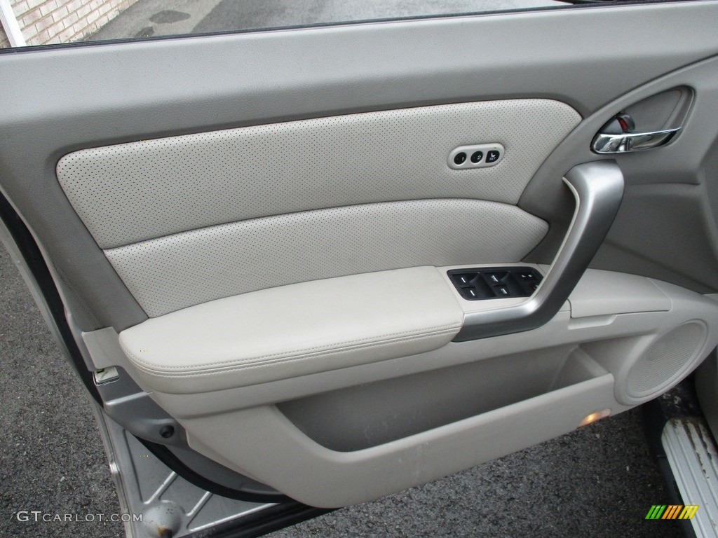 2010 RDX SH-AWD Technology - Palladium Silver Metallic / Taupe photo #10