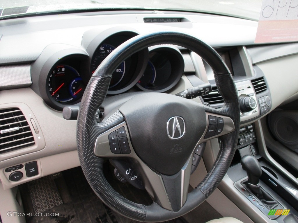 2010 RDX SH-AWD Technology - Palladium Silver Metallic / Taupe photo #14