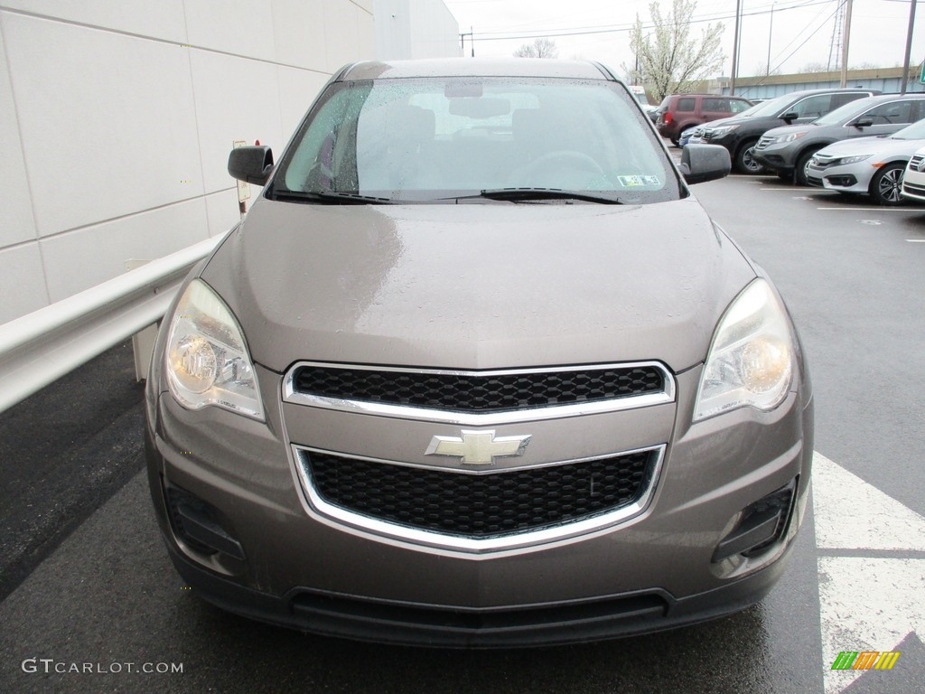 2010 Equinox LS AWD - Mocha Steel Metallic / Jet Black/Light Titanium photo #8