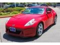 2011 Solid Red Nissan 370Z Touring Coupe  photo #3