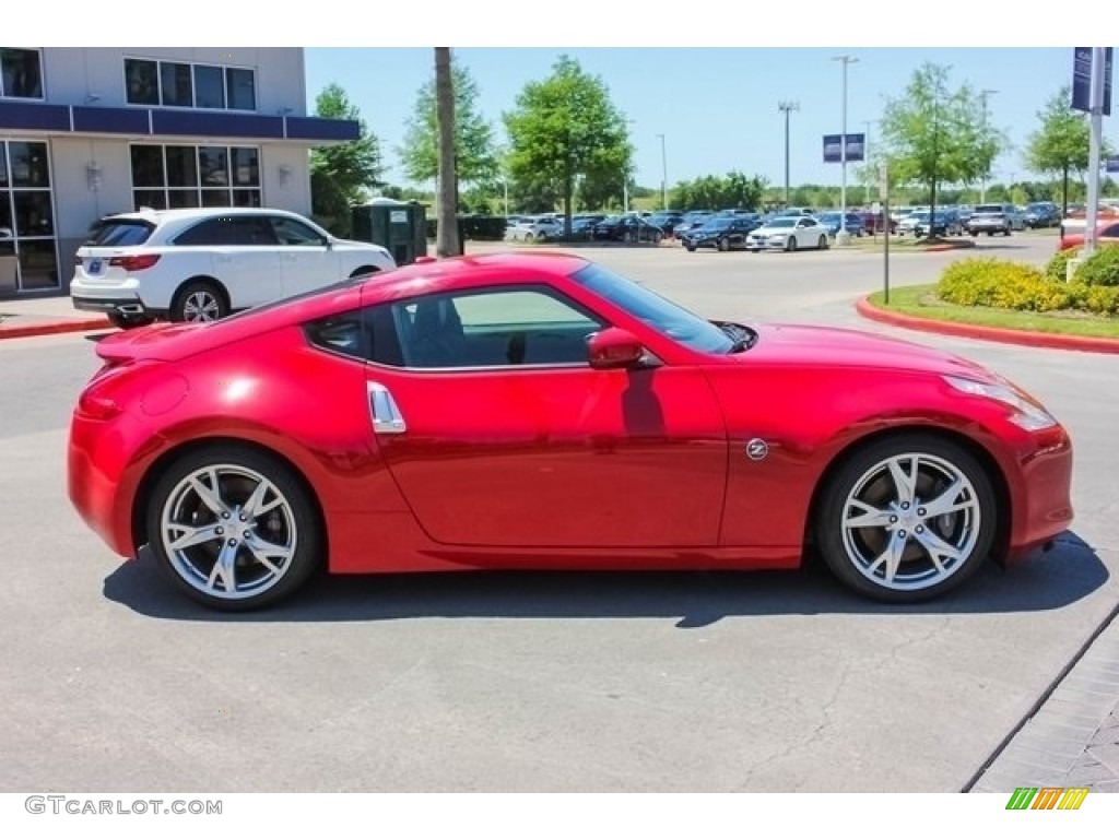 2011 370Z Touring Coupe - Solid Red / Gray photo #8