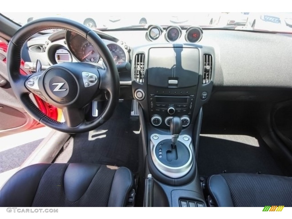 2011 370Z Touring Coupe - Solid Red / Gray photo #9