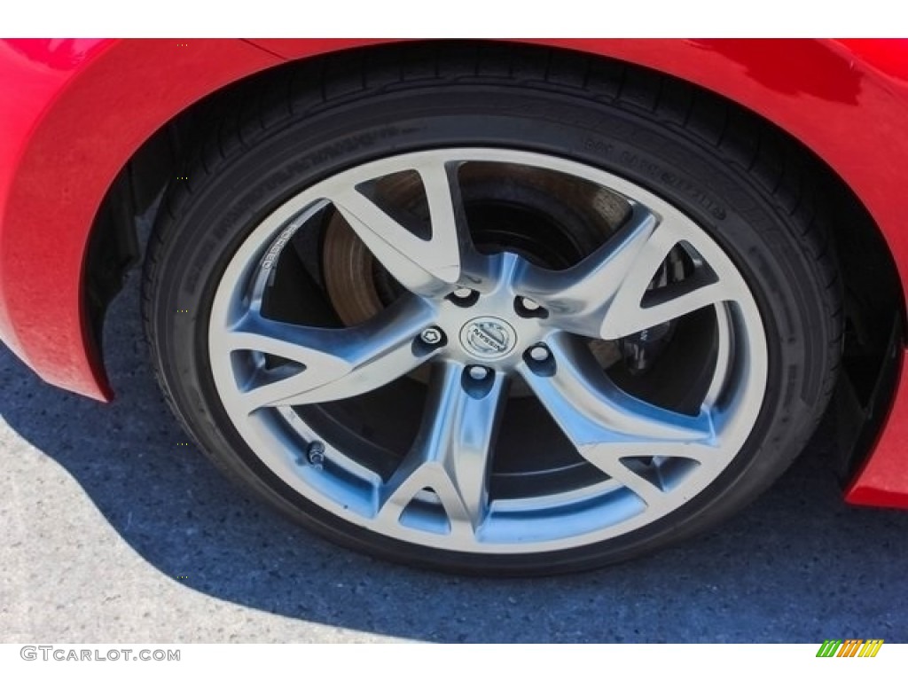 2011 370Z Touring Coupe - Solid Red / Gray photo #12