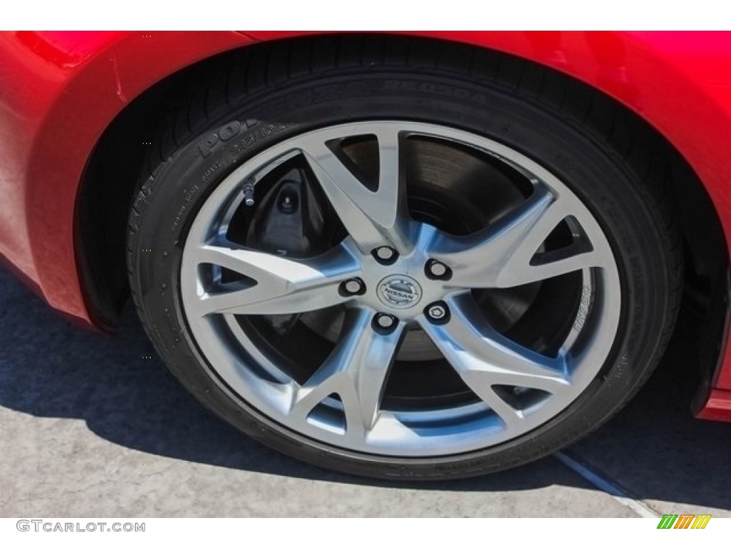 2011 370Z Touring Coupe - Solid Red / Gray photo #14