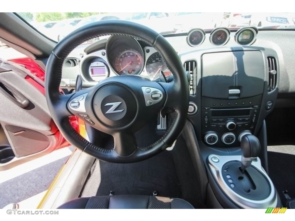2011 370Z Touring Coupe - Solid Red / Gray photo #23