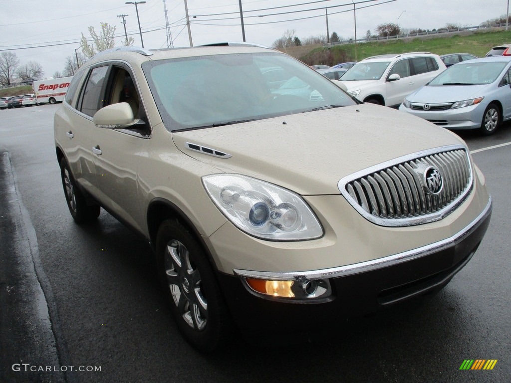 2008 Enclave CXL AWD - Gold Mist Metallic / Cashmere/Cocoa photo #6