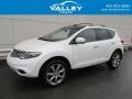 Pearl White 2013 Nissan Murano SV AWD