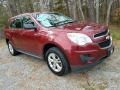 2010 Cardinal Red Metallic Chevrolet Equinox LS  photo #3