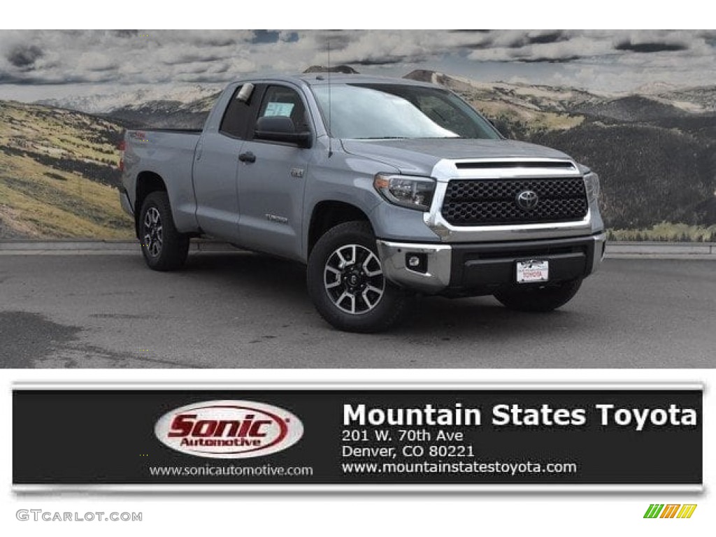 2018 Tundra SR5 Double Cab 4x4 - Cement / Graphite photo #1