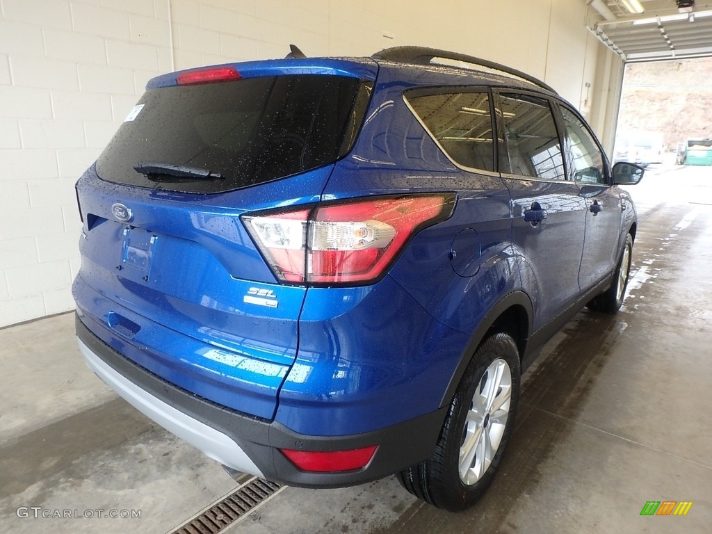 2018 Escape SEL 4WD - Lightning Blue / Charcoal Black photo #2