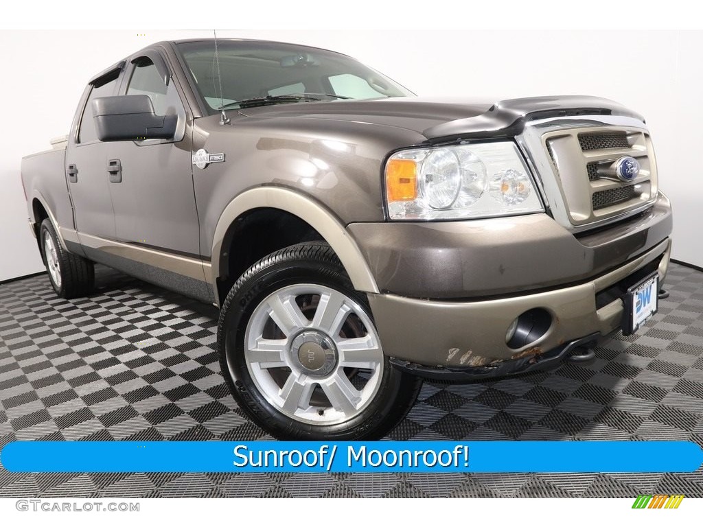 2006 F150 King Ranch SuperCrew 4x4 - Dark Shadow Grey Metallic / Tan photo #1