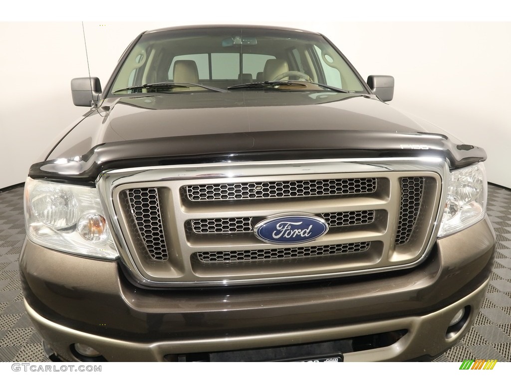 2006 F150 King Ranch SuperCrew 4x4 - Dark Shadow Grey Metallic / Tan photo #6