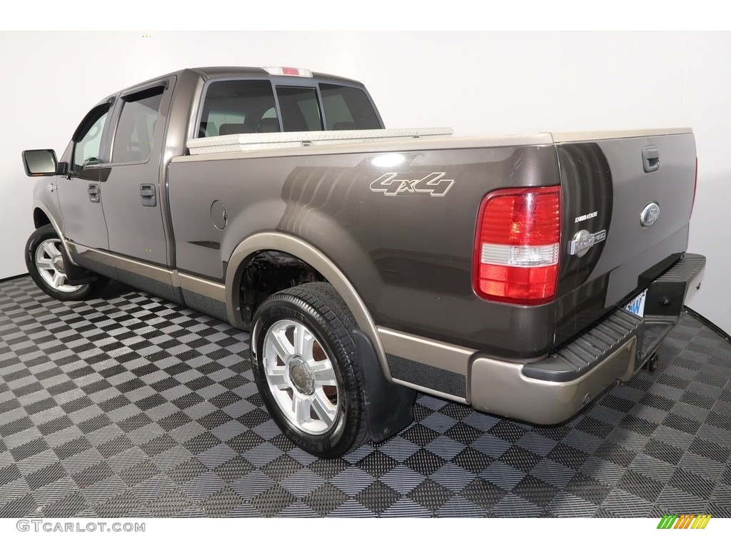 2006 F150 King Ranch SuperCrew 4x4 - Dark Shadow Grey Metallic / Tan photo #9