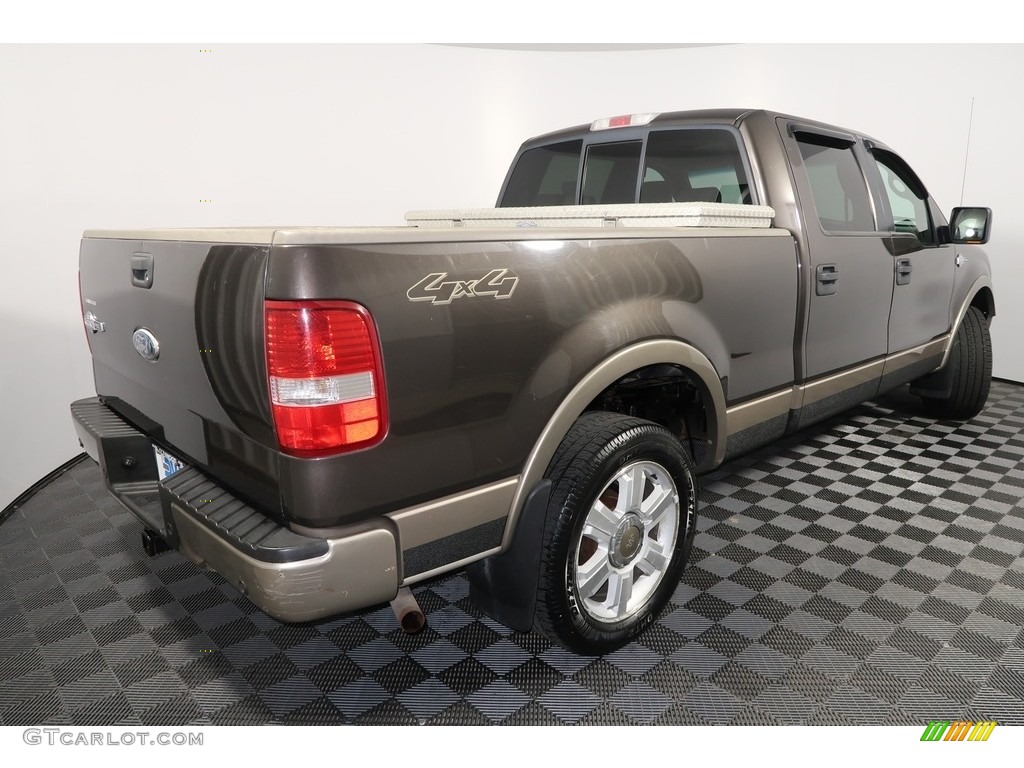 2006 F150 King Ranch SuperCrew 4x4 - Dark Shadow Grey Metallic / Tan photo #12