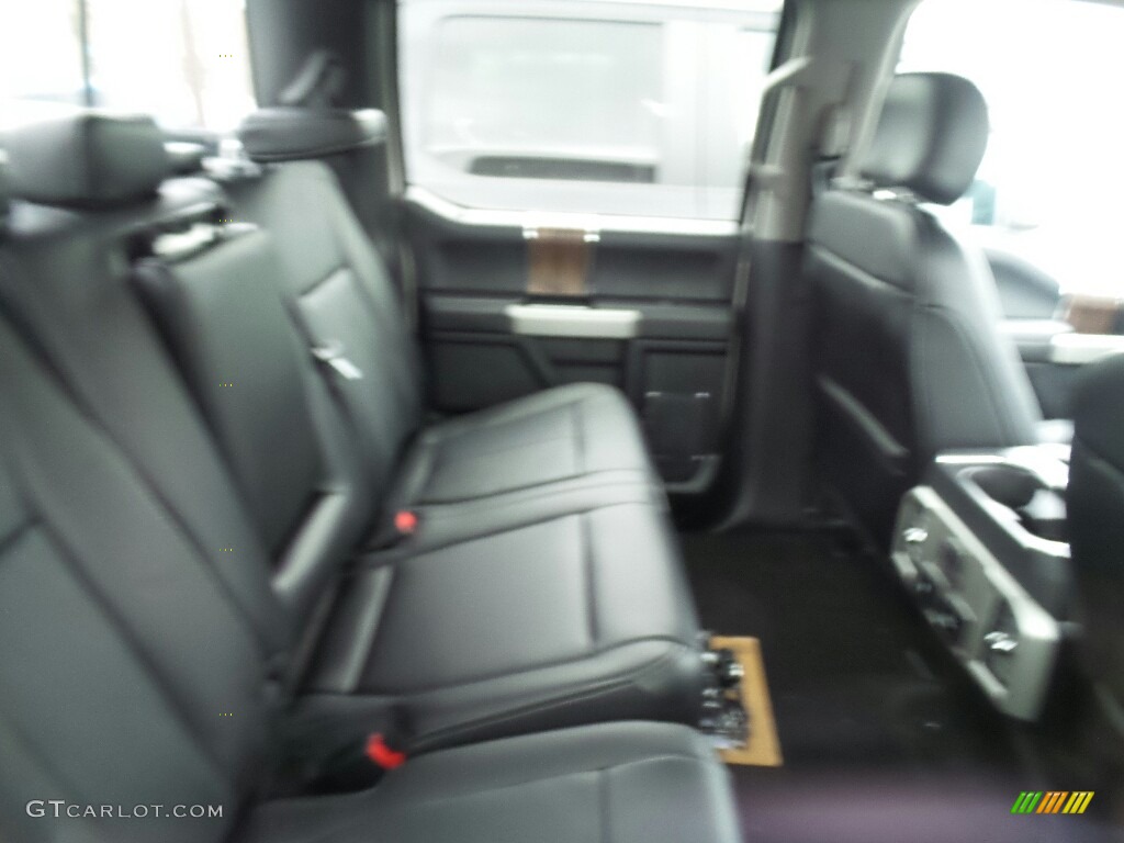 2018 F150 Lariat SuperCrew 4x4 - White Platinum / Black photo #5