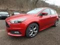 Hot Pepper Red 2018 Ford Focus ST Hatch Exterior