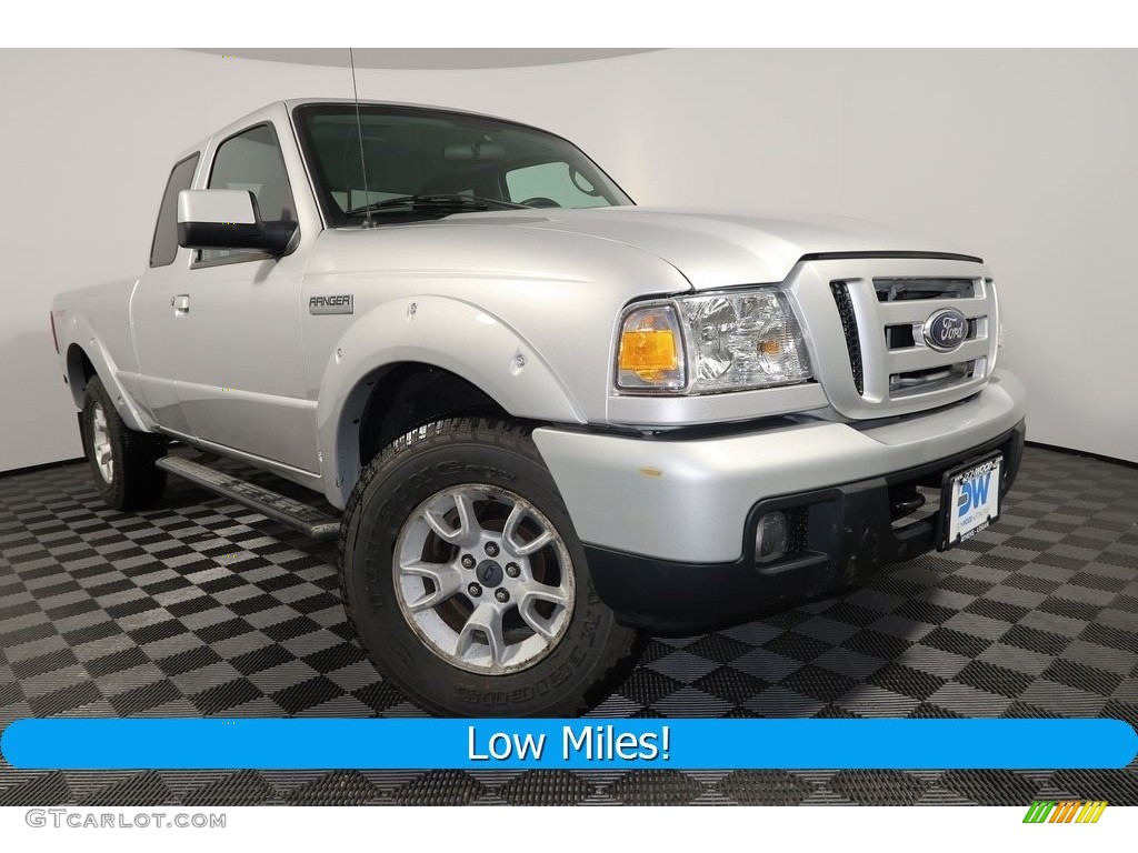 2007 Ranger Sport SuperCab 4x4 - Silver Metallic / Medium Dark Flint photo #1