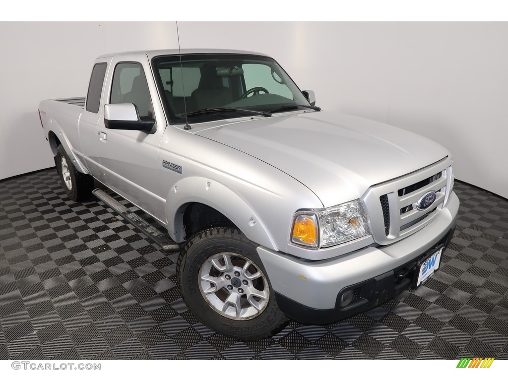 2007 Ranger Sport SuperCab 4x4 - Silver Metallic / Medium Dark Flint photo #3