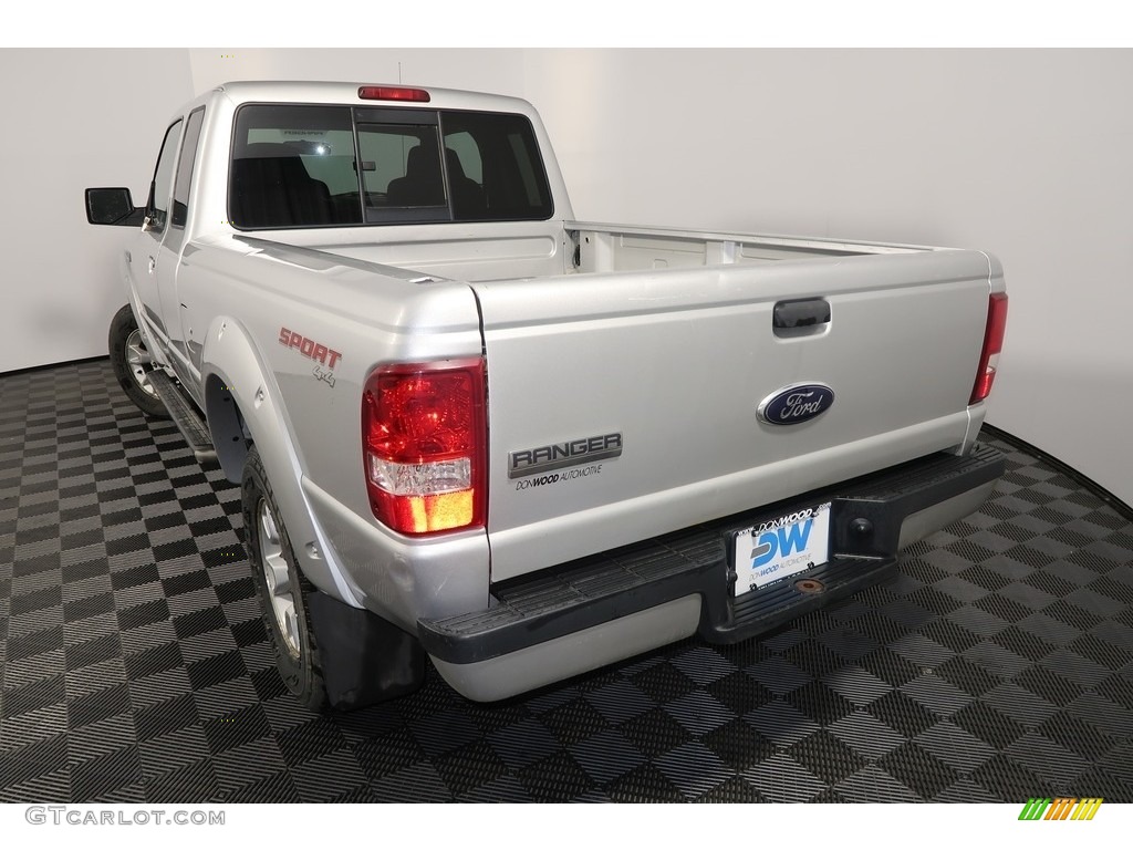 2007 Ranger Sport SuperCab 4x4 - Silver Metallic / Medium Dark Flint photo #9